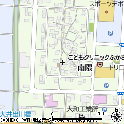 鳥取県鳥取市南隈23周辺の地図