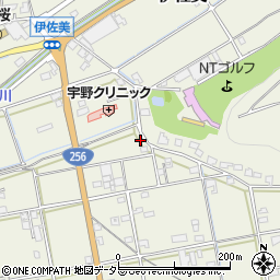 岐阜県山県市東深瀬226周辺の地図
