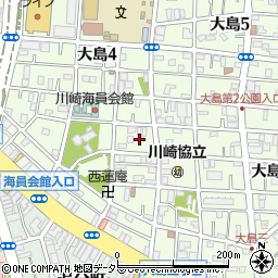 川崎インターナショナルスクール周辺の地図
