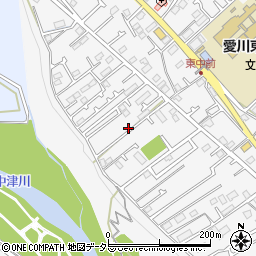 神奈川県愛甲郡愛川町中津44-7周辺の地図
