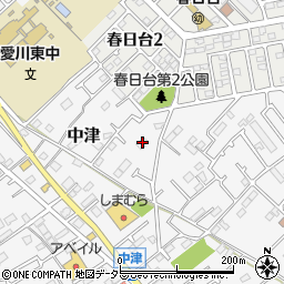 神奈川県愛甲郡愛川町中津1442-1周辺の地図