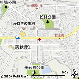 鳥取県鳥取市美萩野周辺の地図