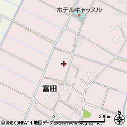 千葉県大網白里市富田1193周辺の地図
