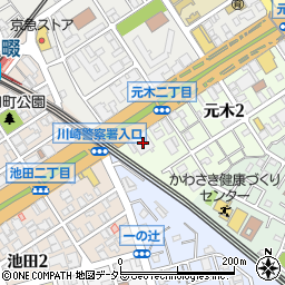 鍼灸マッサージ 〜憩〜 川崎周辺の地図