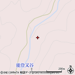 能登又谷周辺の地図