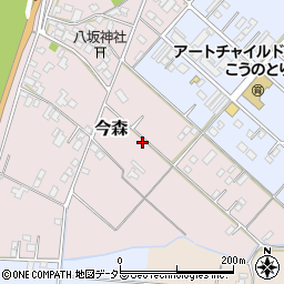 兵庫県豊岡市今森周辺の地図