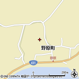 島根県松江市野原町231周辺の地図
