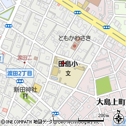 川崎市立田島小学校周辺の地図