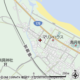 京都府宮津市由良3344-1周辺の地図