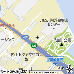 日本物流センター東京事業所周辺の地図