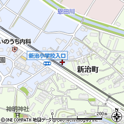 神奈川県横浜市緑区十日市場町1100周辺の地図
