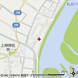 岐阜県美濃市笠神2103周辺の地図