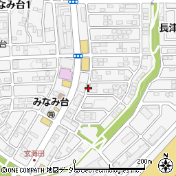 神奈川県横浜市緑区長津田みなみ台周辺の地図
