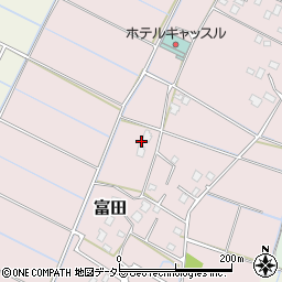 千葉県大網白里市富田1200-6周辺の地図