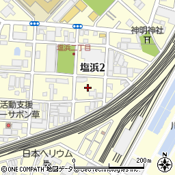 福田機材工業株式会社　川崎工場周辺の地図