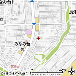 神奈川県横浜市緑区長津田みなみ台周辺の地図