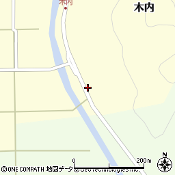 兵庫県豊岡市木内881周辺の地図