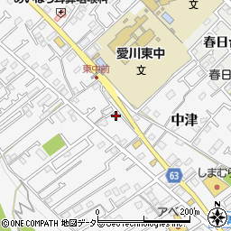 神奈川県愛甲郡愛川町中津177-10周辺の地図