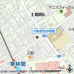 日本経済新聞　東林間センター周辺の地図