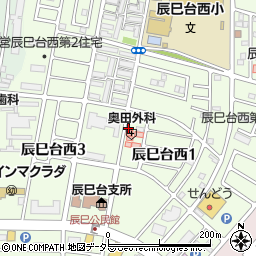 千葉県市原市辰巳台西周辺の地図