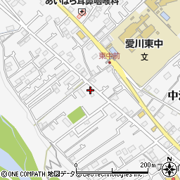 神奈川県愛甲郡愛川町中津79-6周辺の地図