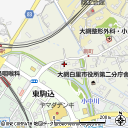 千葉県大網白里市大網34周辺の地図