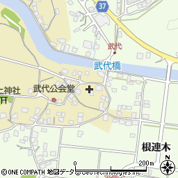 島根県松江市鹿島町武代297周辺の地図
