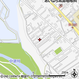 神奈川県愛甲郡愛川町中津38-8周辺の地図