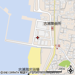 島根県松江市鹿島町古浦周辺の地図