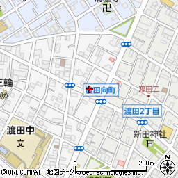 ベルピア渡田向町周辺の地図