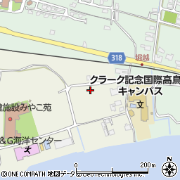 鳥取県鳥取市三津1252周辺の地図