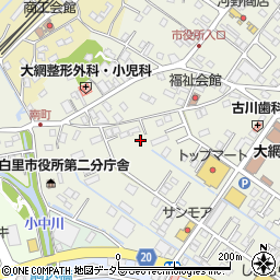 千葉県大網白里市大網50周辺の地図