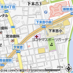 ヨコヤマ・ユーランド鶴見　末吉の湯周辺の地図