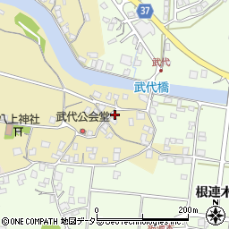 島根県松江市鹿島町武代274周辺の地図