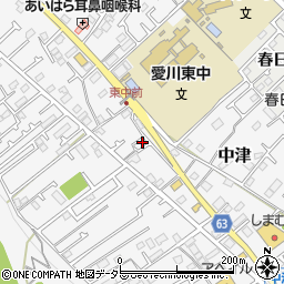 神奈川県愛甲郡愛川町中津177-5周辺の地図