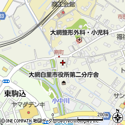 千葉県大網白里市大網47周辺の地図