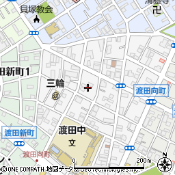 ＴＭ渡田向町２周辺の地図