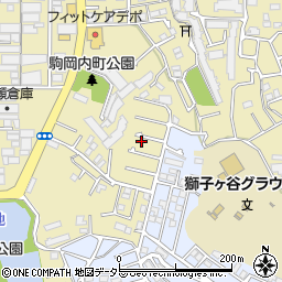 ＴＦハイツ駒岡Ａ周辺の地図