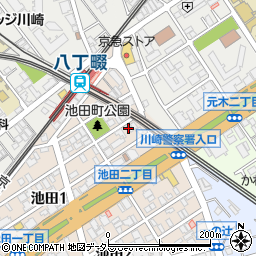 スカイコート川崎５周辺の地図