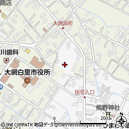 千葉県大網白里市仏島1-4周辺の地図