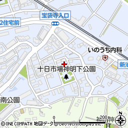 神奈川県横浜市緑区十日市場町908周辺の地図