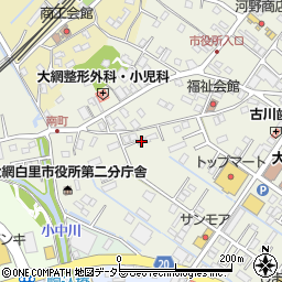 千葉県大網白里市大網49周辺の地図