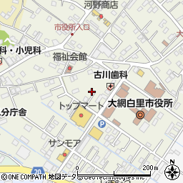 千葉県大網白里市大網97-10周辺の地図