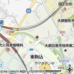 千葉県大網白里市大網4周辺の地図