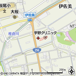 岐阜県山県市伊佐美240周辺の地図