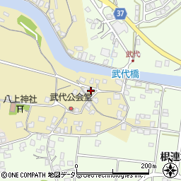 島根県松江市鹿島町武代273周辺の地図