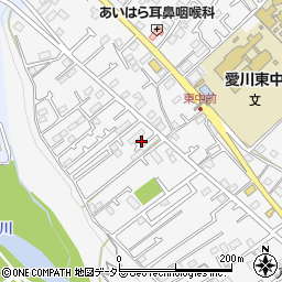 神奈川県愛甲郡愛川町中津46周辺の地図