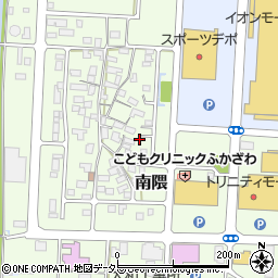 鳥取県鳥取市南隈593周辺の地図