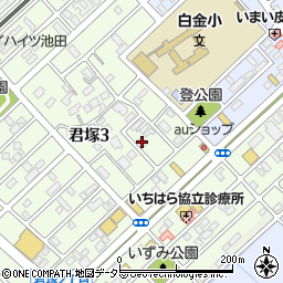 新君塚ハイツ周辺の地図