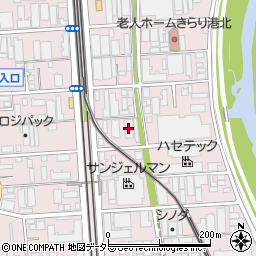 アンド化工新横浜工場周辺の地図